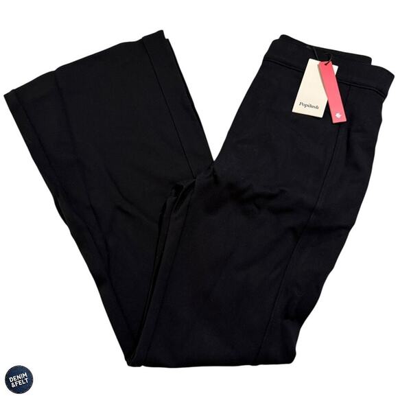 Popilush Black Flare Shapewear Freedom Pants M Tummy Control Ponte Stretch NEW - Picture 11 of 16